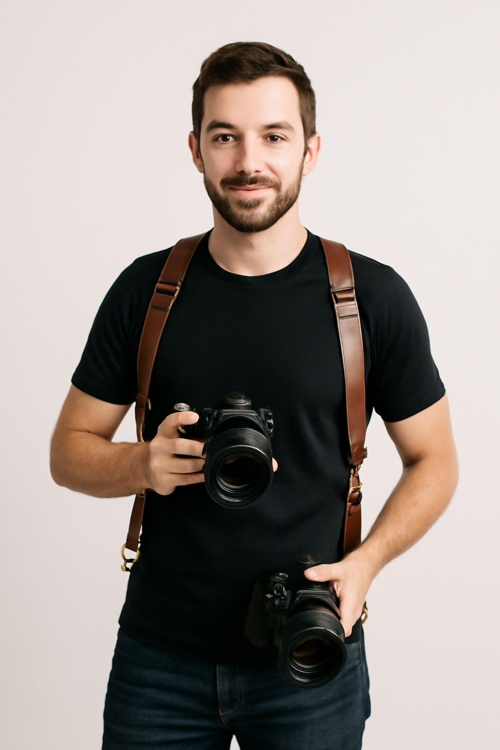 Personalized Leather Camera Strap for Everyday Use