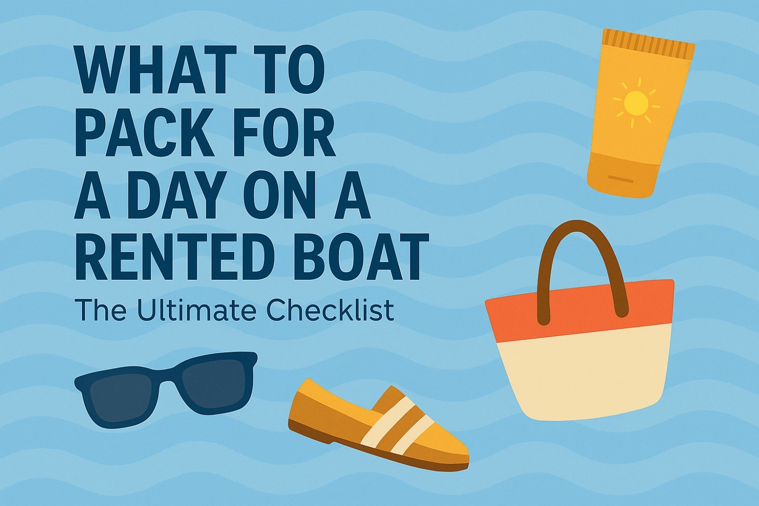 What to Pack for a Day on a Rented Boat: The Ultimate Checklist