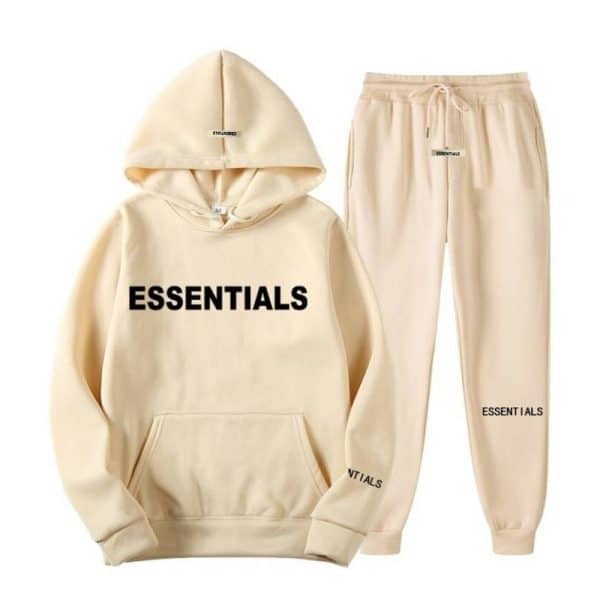 Essentials Hoodie with Bold Typography