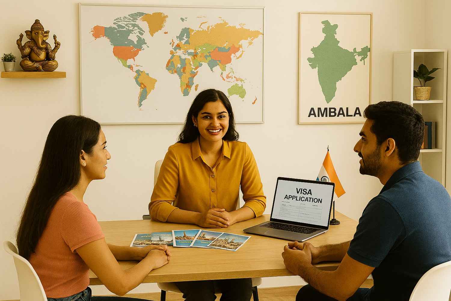 Tourist Visa Document Checklist for First-Time Travelers in Ambala