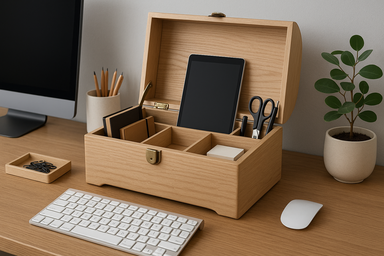 Transform Your Office: Creative Uses for Storage Trunk Boxes