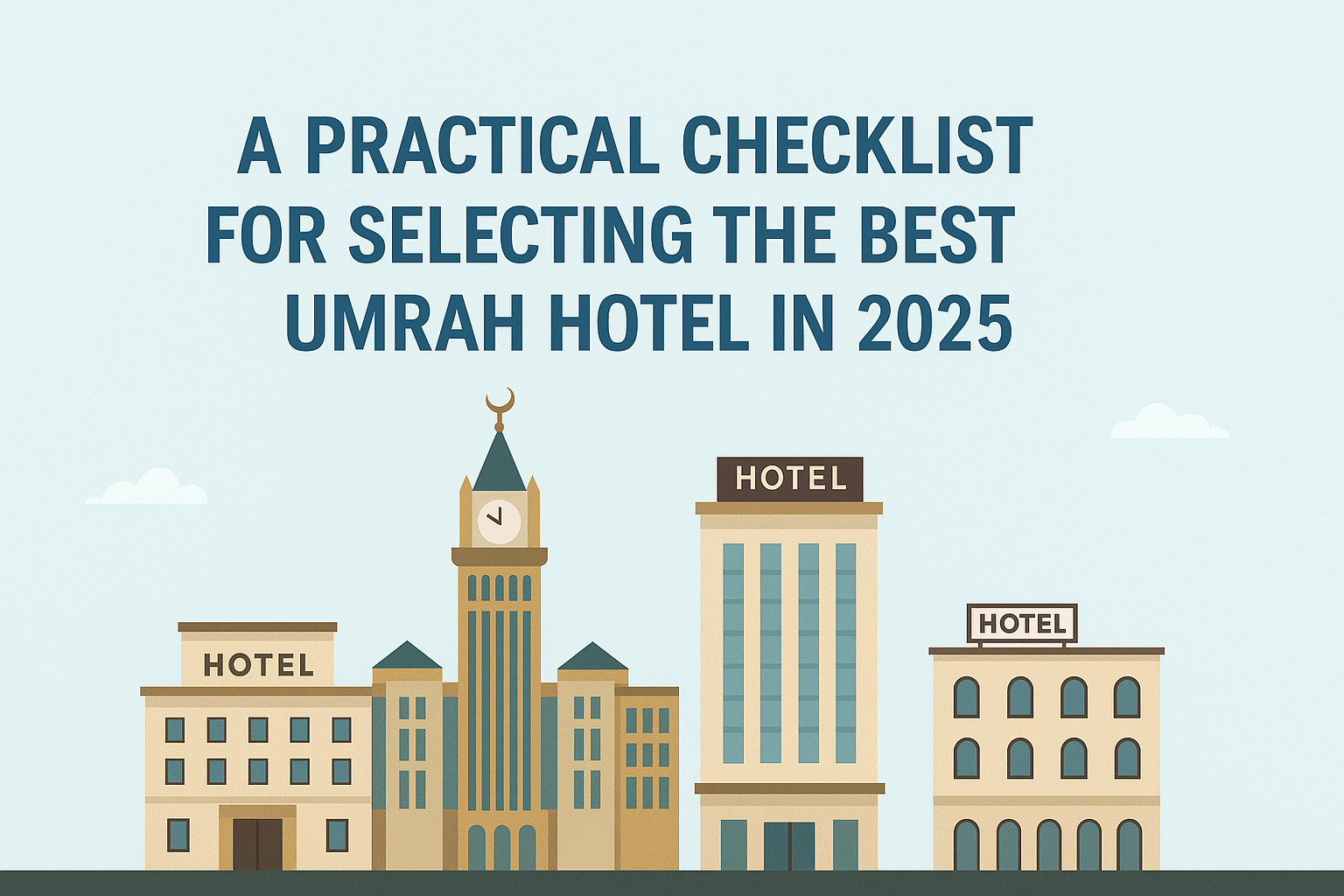 A Practical Checklist for Selecting the Best Umrah Hotel in 2025