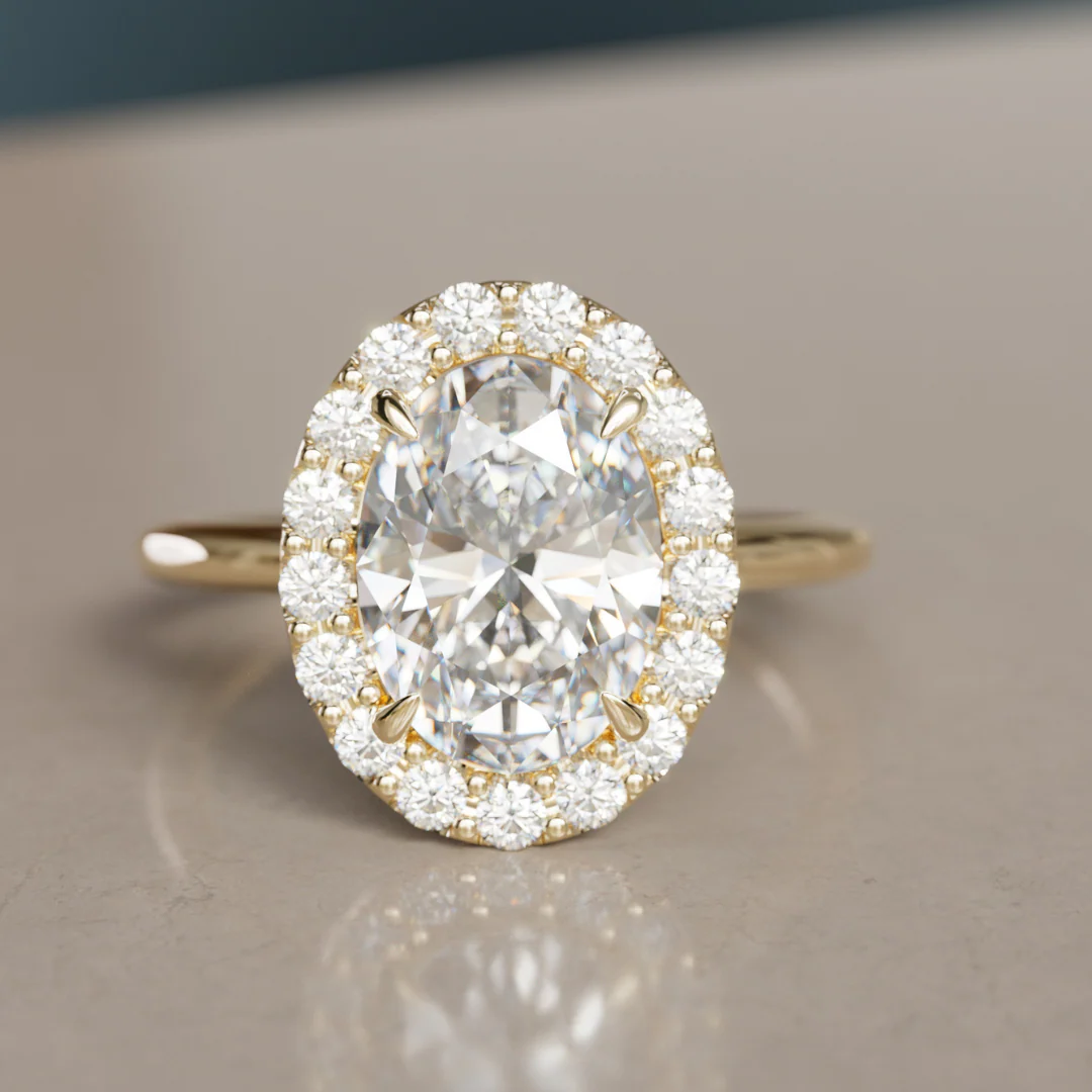 Old-World Craftsmanship in Vintage Oval Engagement Rings