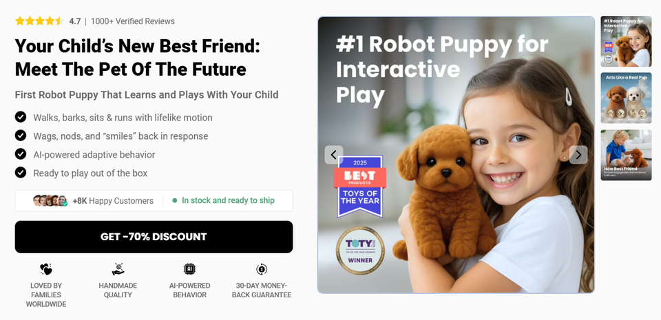 TRY@>> https://www.facebook.com/WuffyRobotPuppyCanada.Get/