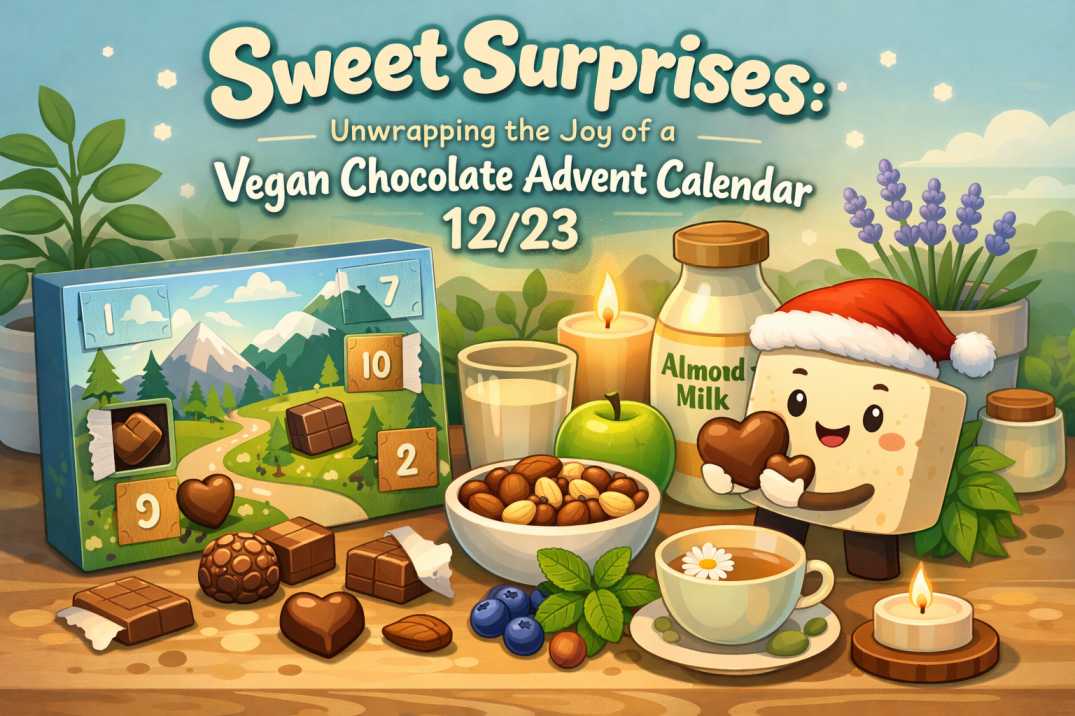 Sweet Surprises: Unwrapping the Joy of a Vegan Chocolate Advent Calendar 12/23