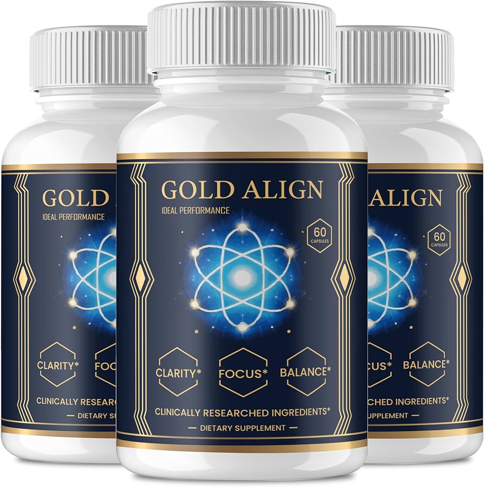 Gold Align Natural Support for Mental Clarity & Balance
