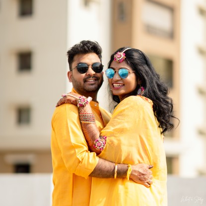 Vibrant Haldi Photography Concepts for Colourful Celebrations