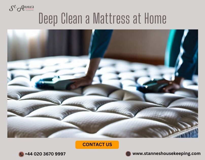 How to Deep Clean a Mattress at Home