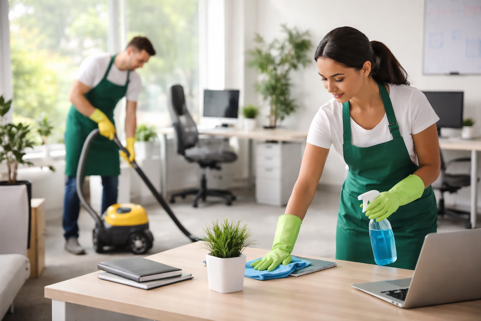 Commercial Cleaning and Workplace Health: How Clean Environments May Influence Staff Wellbeing and Absenteeism