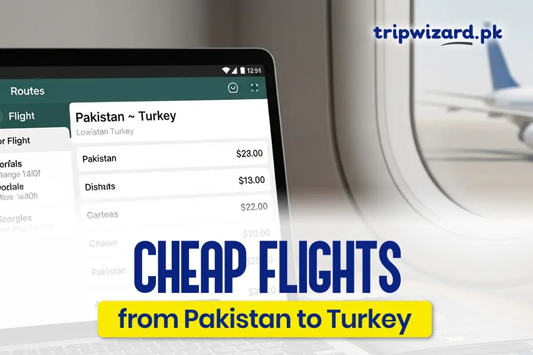 Cheap Flights from Pakistan to Turkey 2026 Guide & Booking Tips