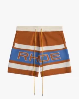 Men’s Authentic Rhude Shorts with Clean Streetwear Design.