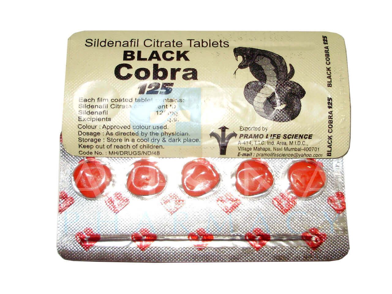 A Complete Guide to Black Cobra 125 Tablet: Uses, Dosage & Side Effects