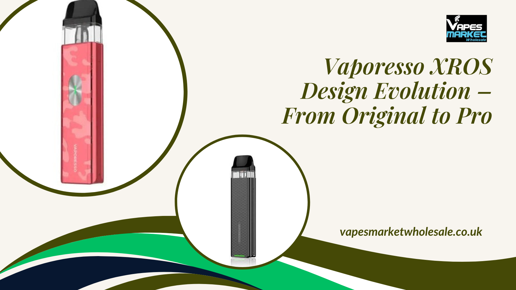 Vaporesso XROS Design Evolution – From Original to Pro
