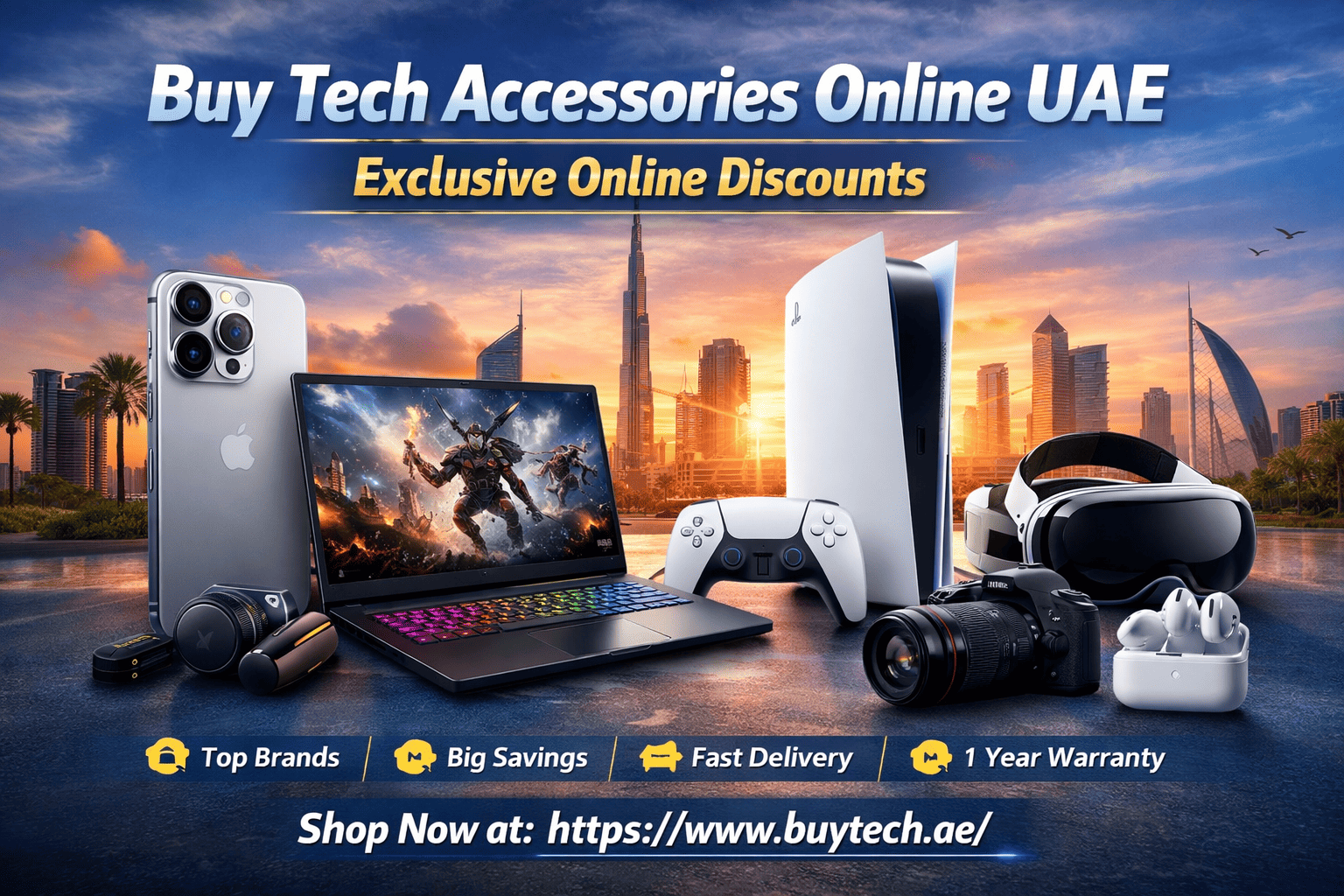  Buy Tech Accessories Online UAE - Exclusive Online Discounts | BuyTech