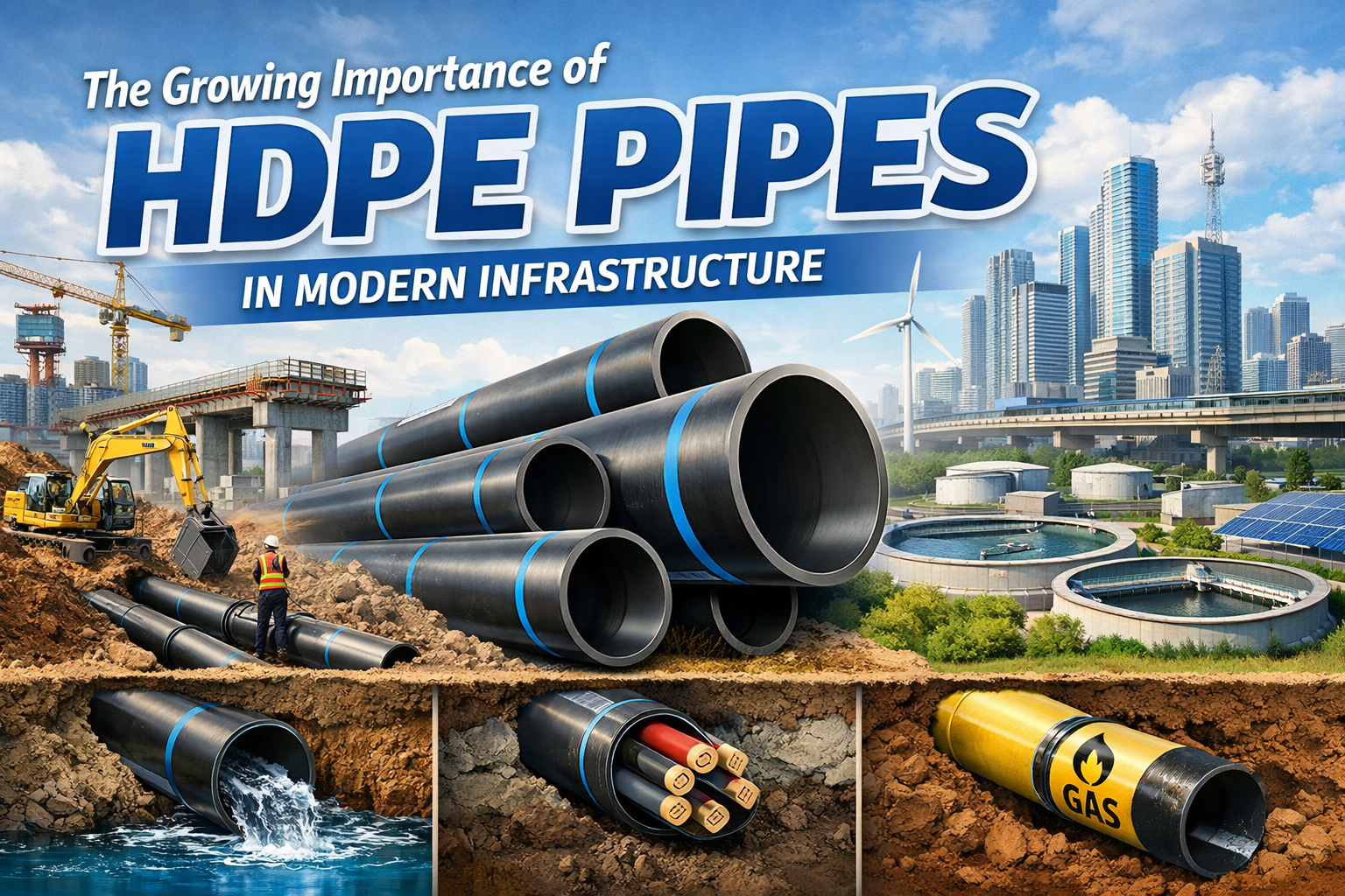 The Growing Importance of HDPE Pipes in Modern Infrastructure