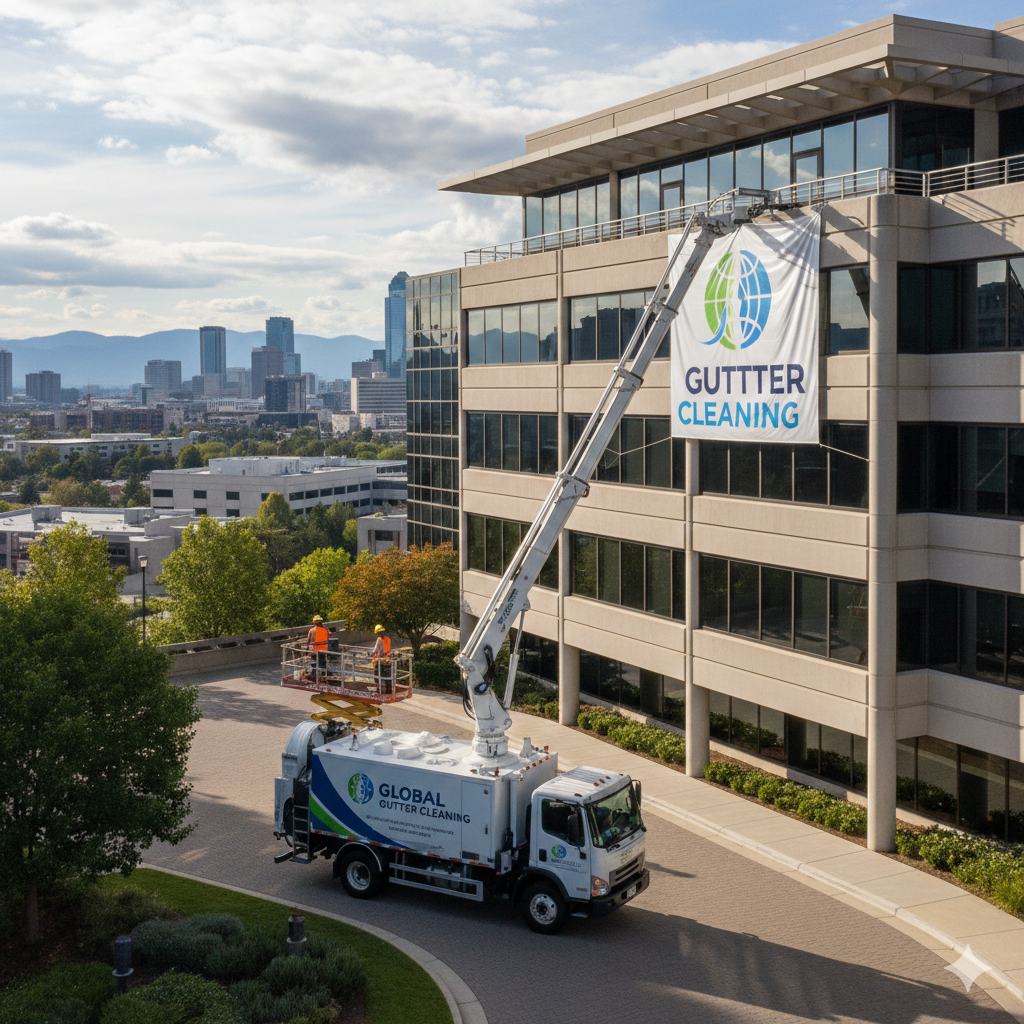 Global Gutter Cleaning: Clear Gutters, Clear Mind