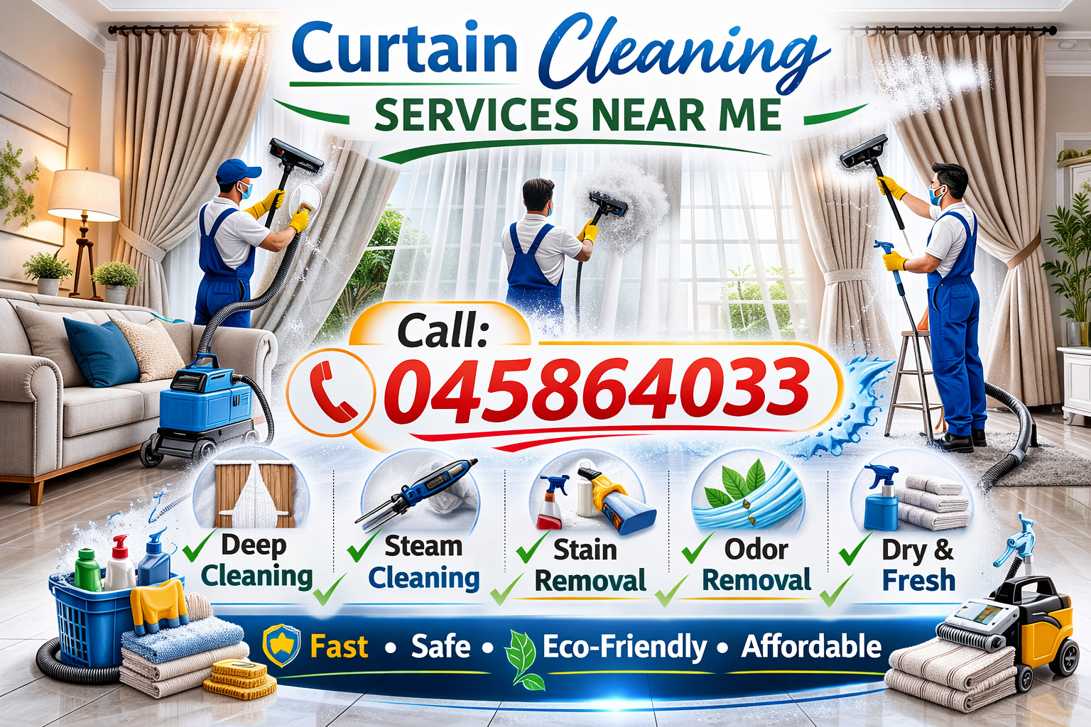 Curtain Cleaning Services in Dubai – Healthier Home