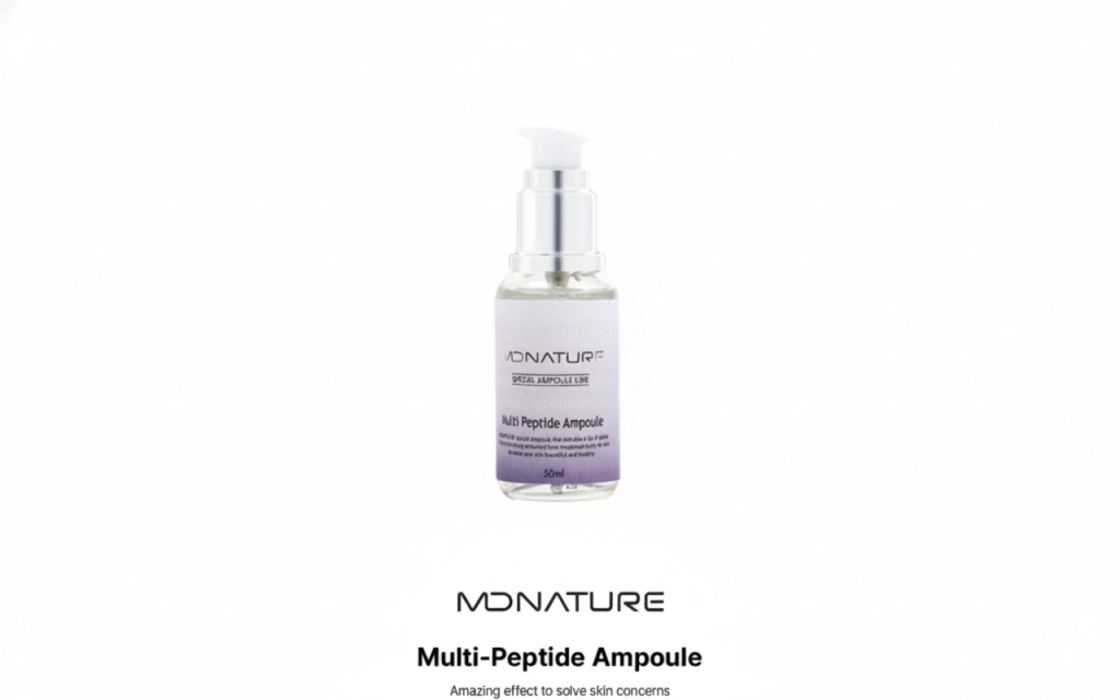 MDNATURE Multi Hydro Ampoule: Korean Hydration & Anti-Aging Care for Sensitive Skin