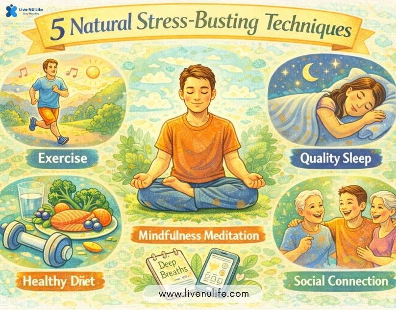 5 Natural Stress-Busting Techniques