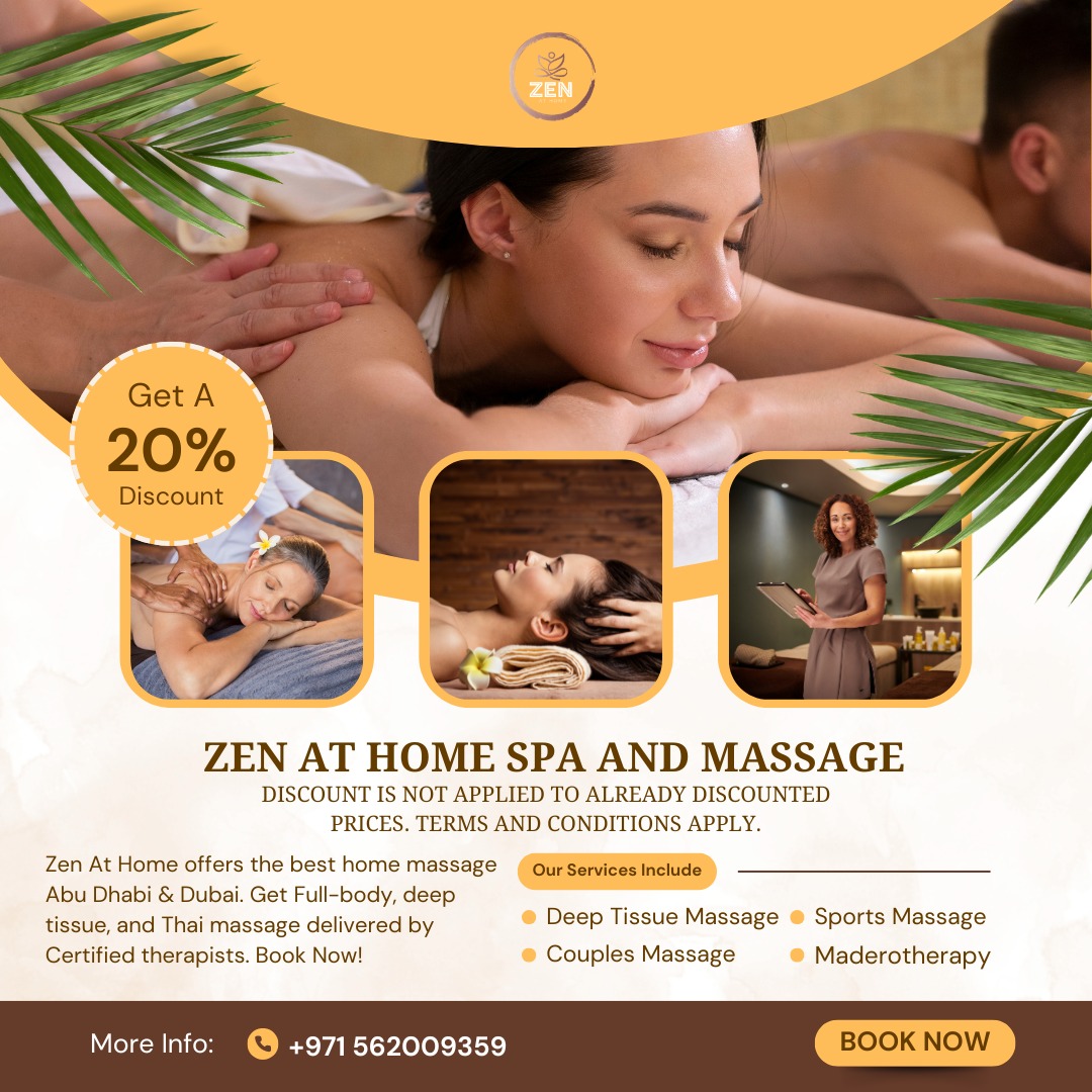 Home massage Services - Hot Stone and Relax Massage - Zen At Home