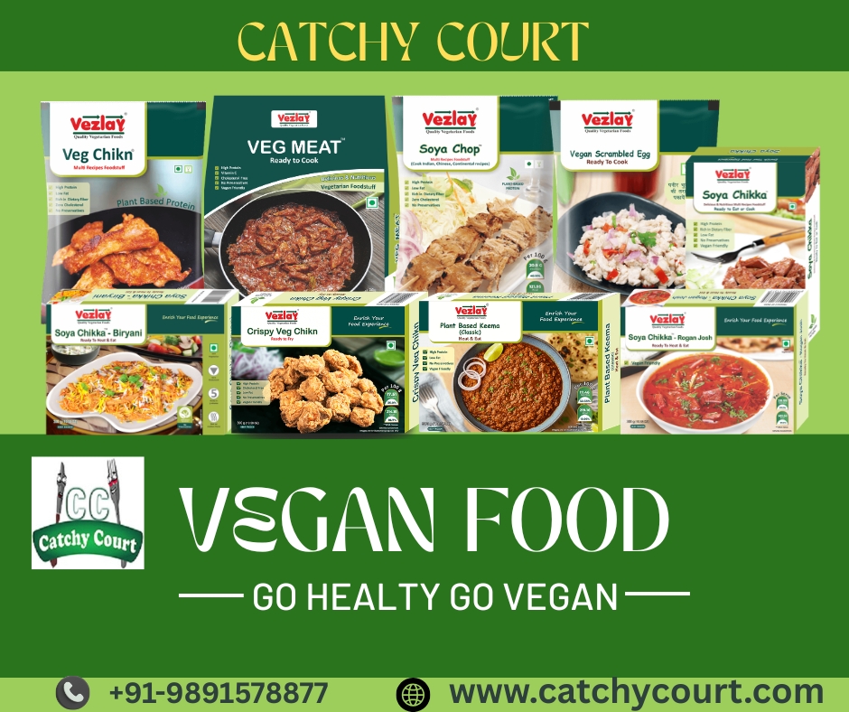 Top 10 Vezlay Vegan Food Products in India – Buy Your Favorite Vegan Products from Catchy Court Online