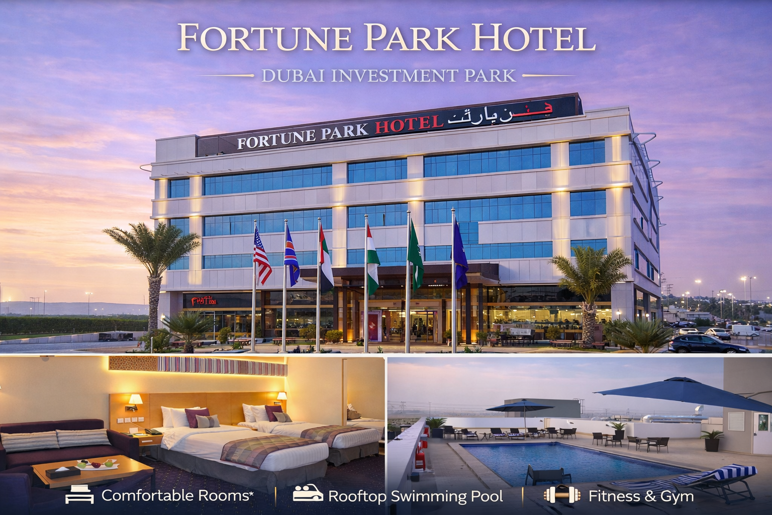 Fortune Park Hotel - Dubai Investment Park Comfort & Convenience