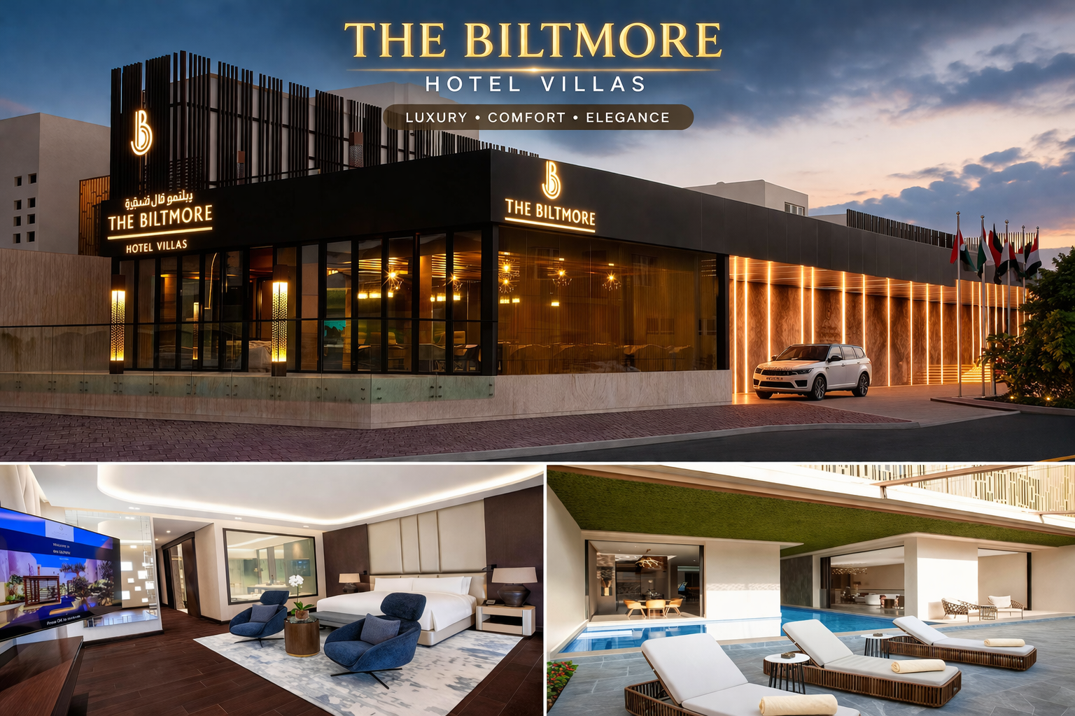 The Biltmore Hotel Villas Dubai | Luxury Villa Stay