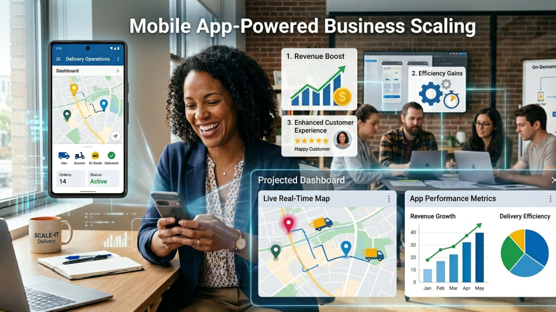 Business Benefits of Partnering with a Mobile App Development Company