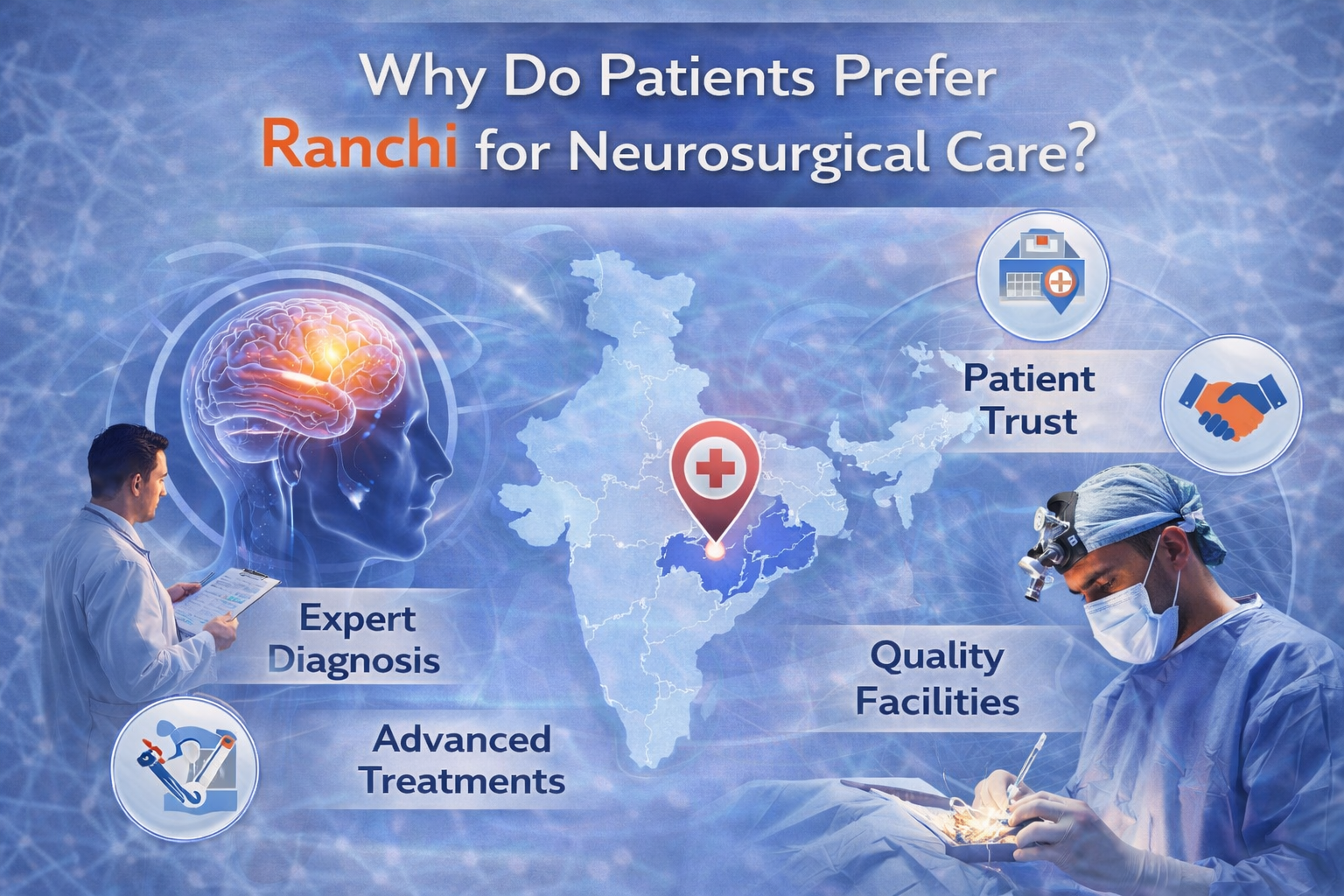 Why Do Patients Prefer Ranchi for Neurosurgical Care?