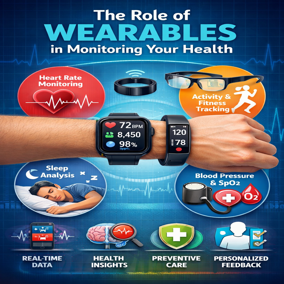 The Role of Wearables in Monitoring Your Health 
