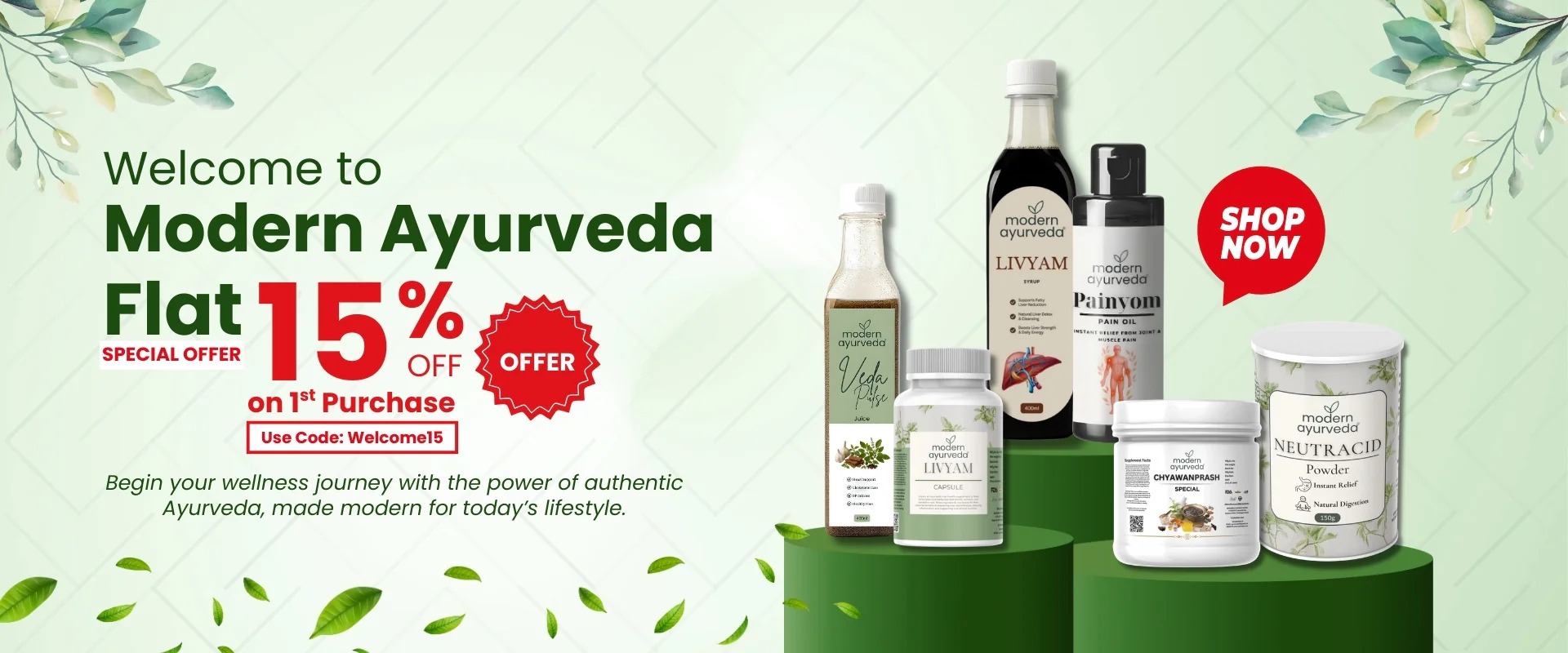 Modern Ayurveda – Natural & Holistic Health Solutions