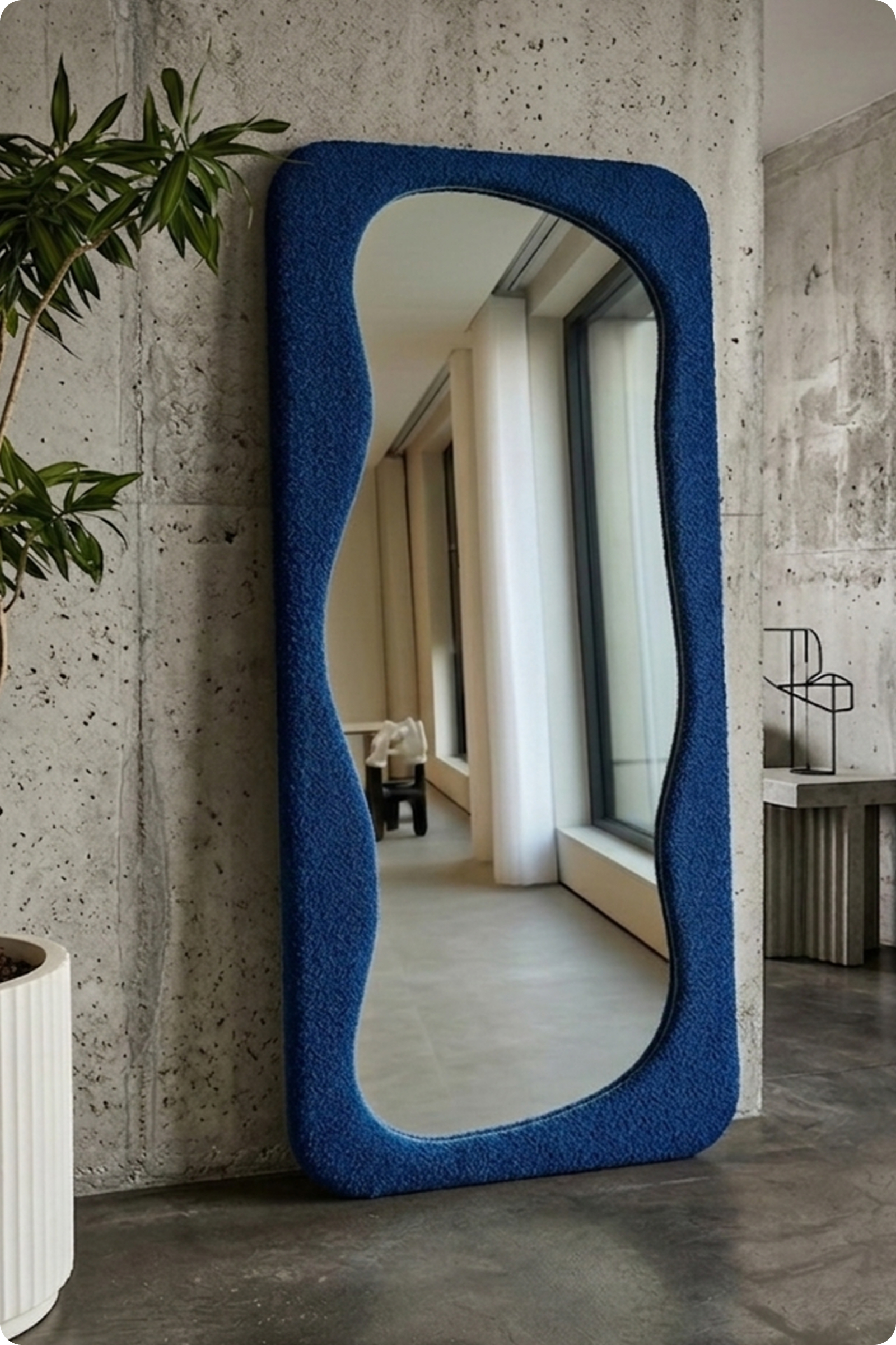 Velora Wave Mirror | Sleek & Stylish Home Decor Mirror