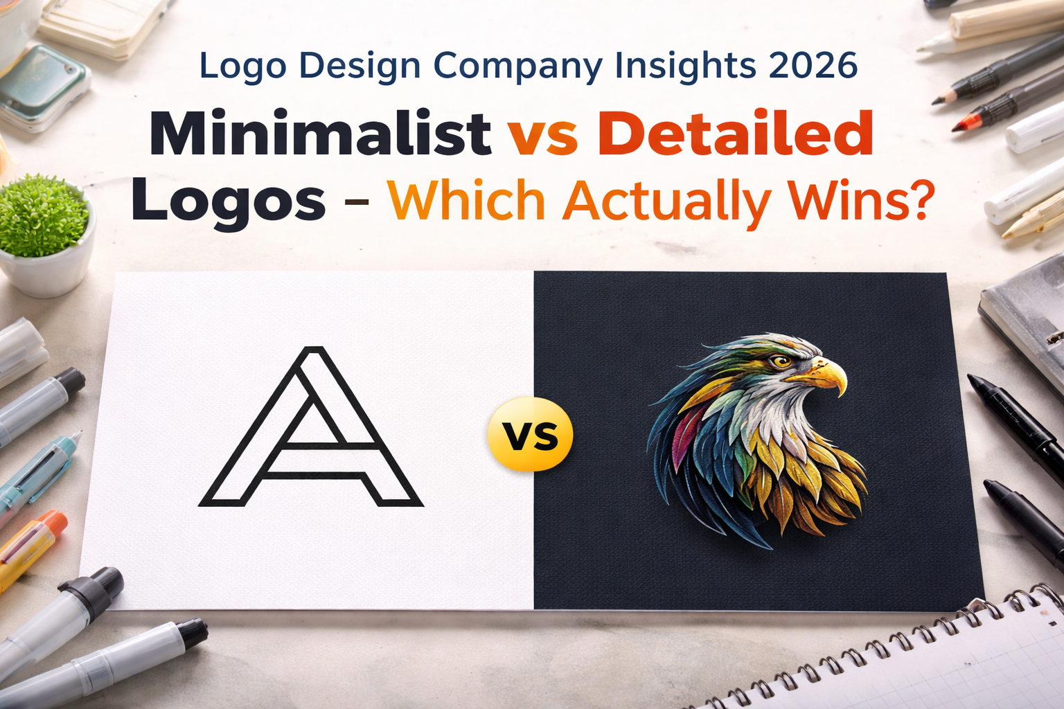 Logo Design Company Insights 2026: Minimalist vs Detailed Logos – Which Actually Wins?