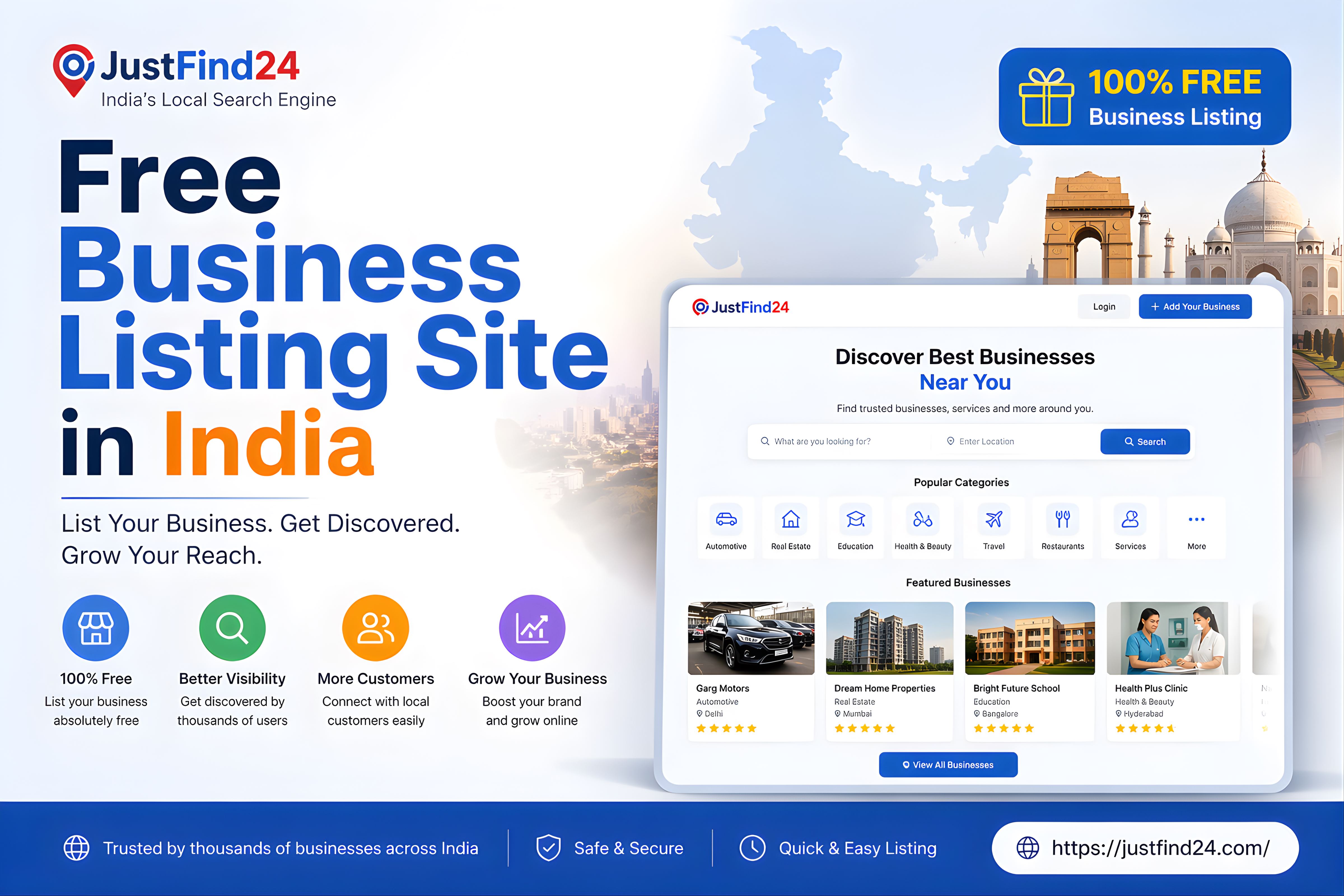 Free Business Listing Website