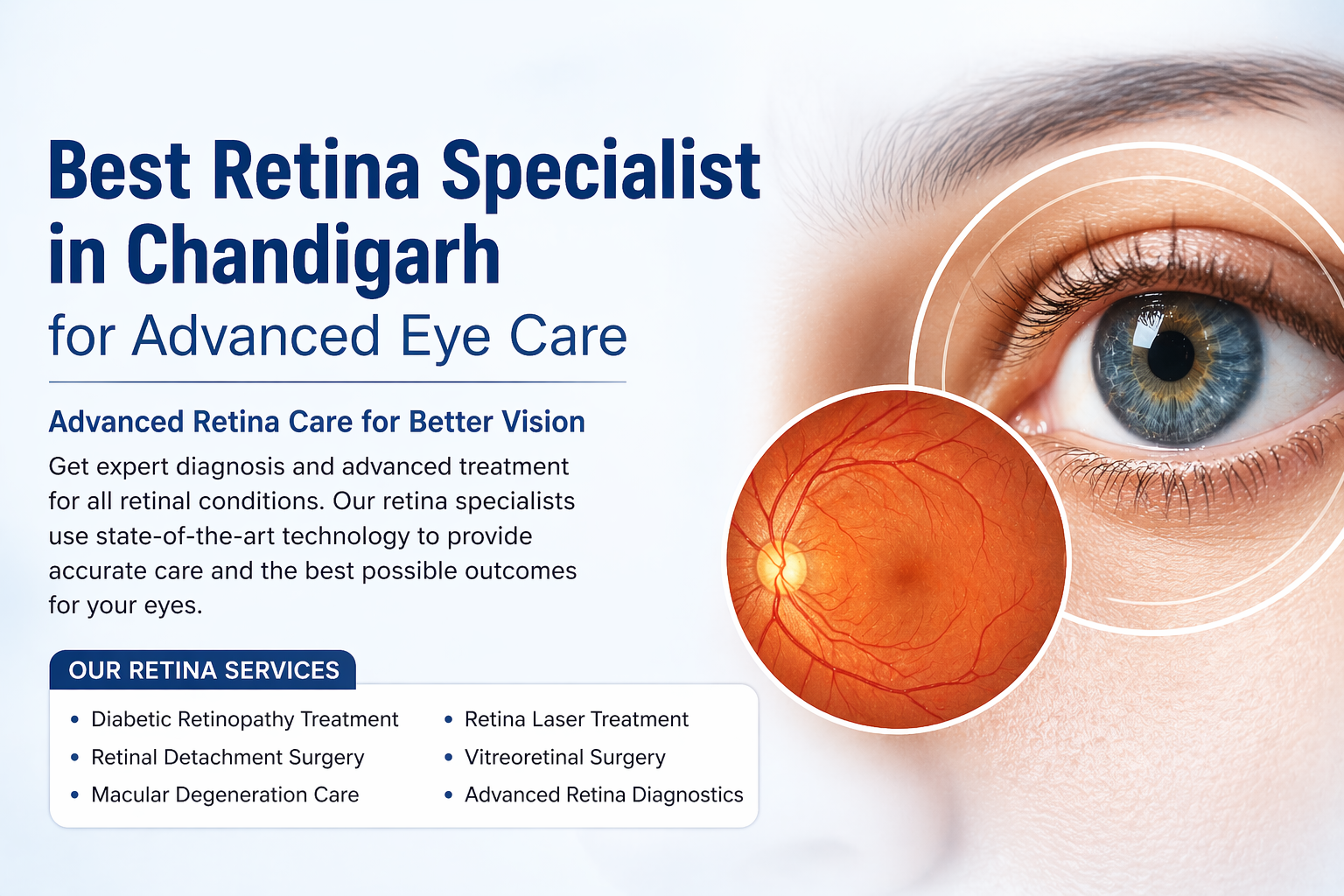 Best Retina Specialist in Chandigarh for Advanced Eye Care