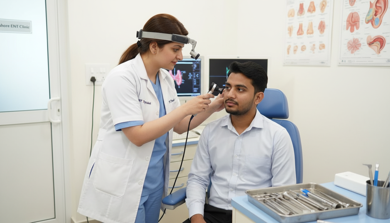 Best ENT Specialist in Lahore – Expert Ear, Nose & Throat Care