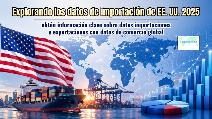 Explorando los datos de importación de EE. UU. 2025: obtén información clave sobre datos importaciones y exportaciones con datos de comercio global