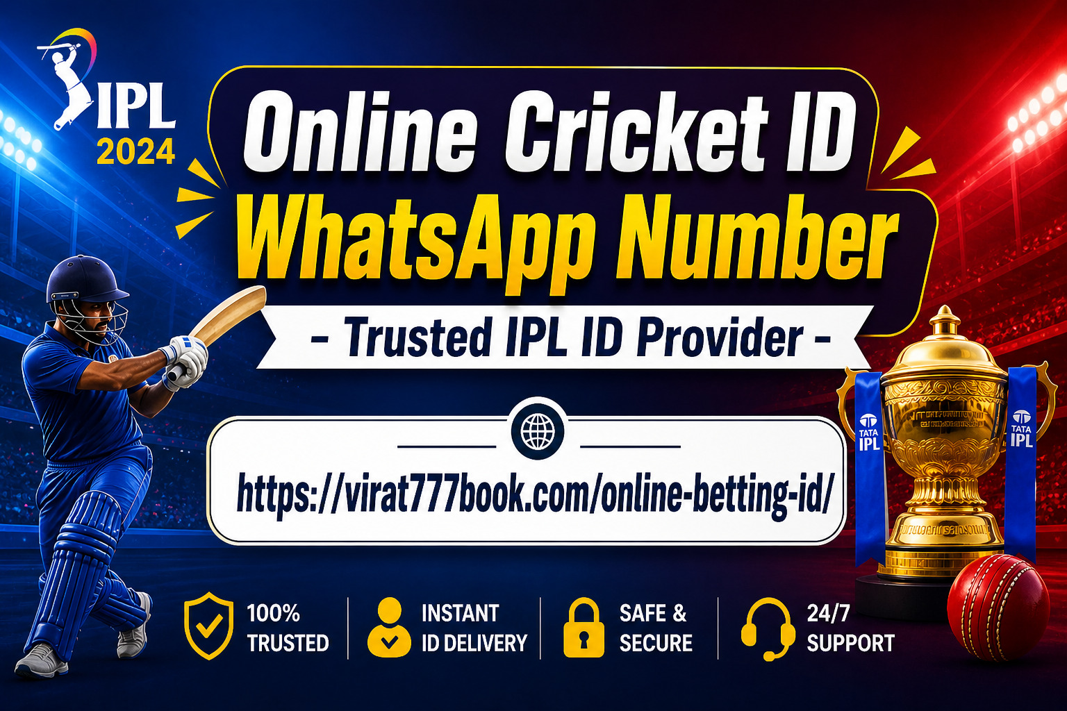 Online Cricket ID WhatsApp Number - Trusted IPL ID Provider