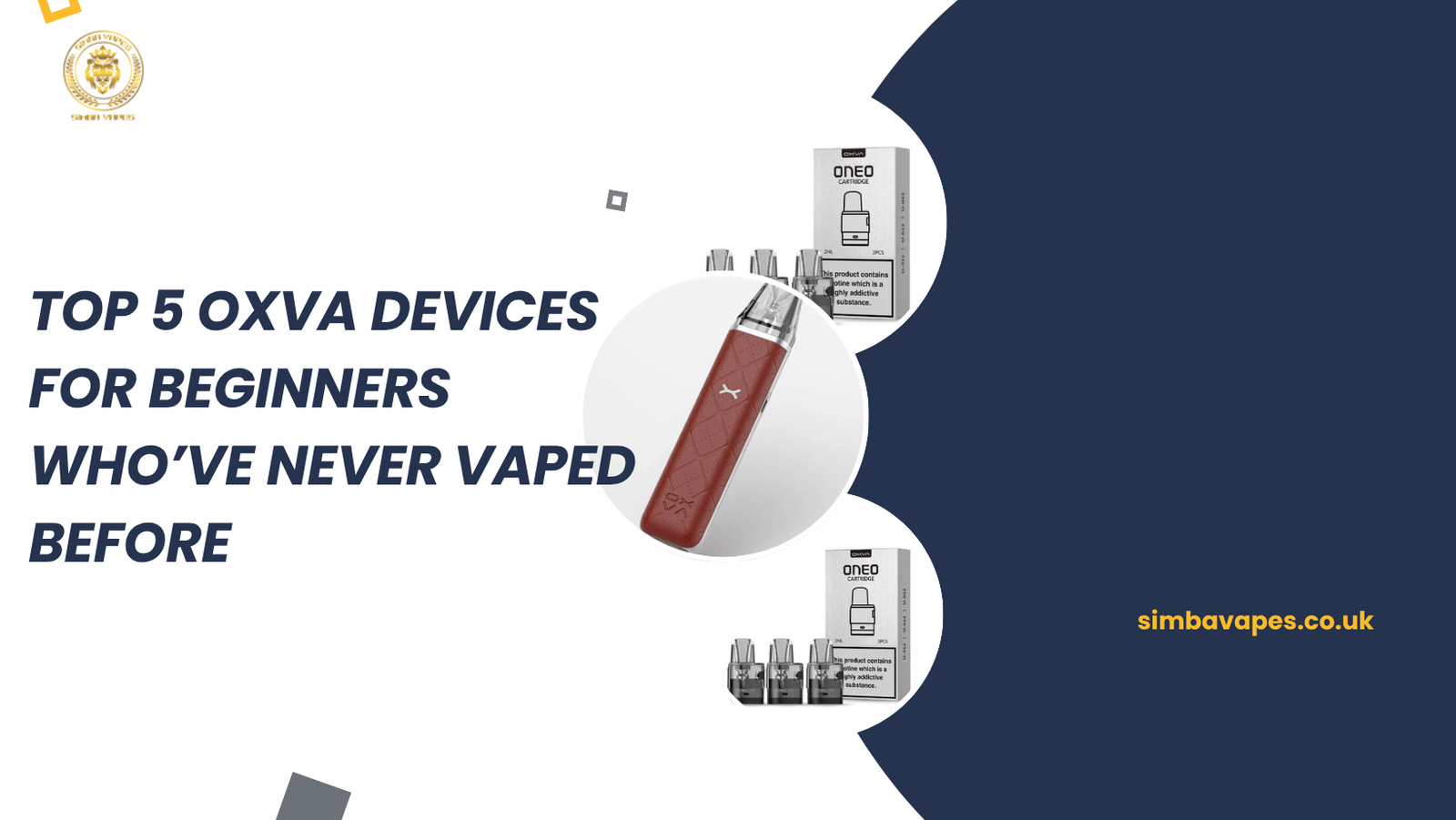 Top 5 OXVA Devices for Beginners Who've Never Vaped Before