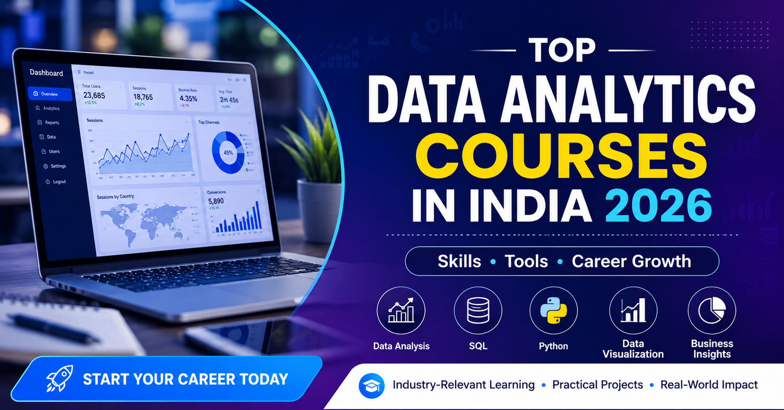 Data Analytics Course in India: Top Options to Build a Future-Ready Career (2026 Guide)