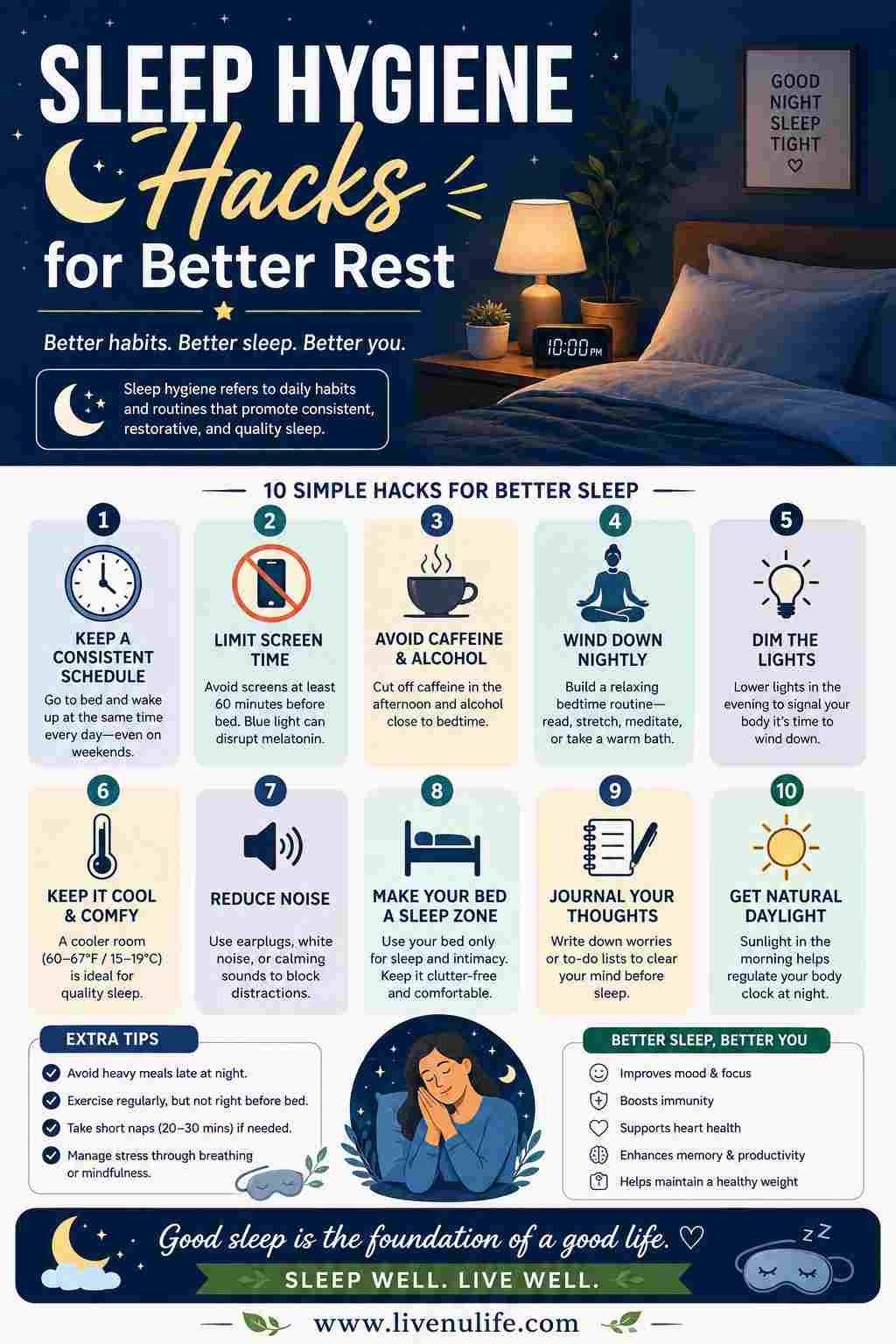 Sleep Hygiene Hacks for Better Rest