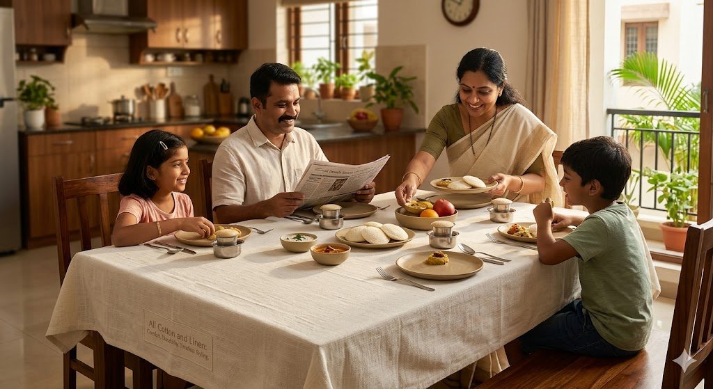 Elegant Cotton Tablecloths for Everyday Dining – All Cotton and Linen
