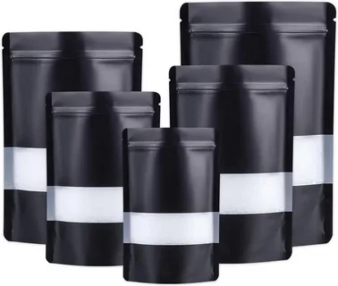 Premium Black Mylar Bags For Modern Packaging
