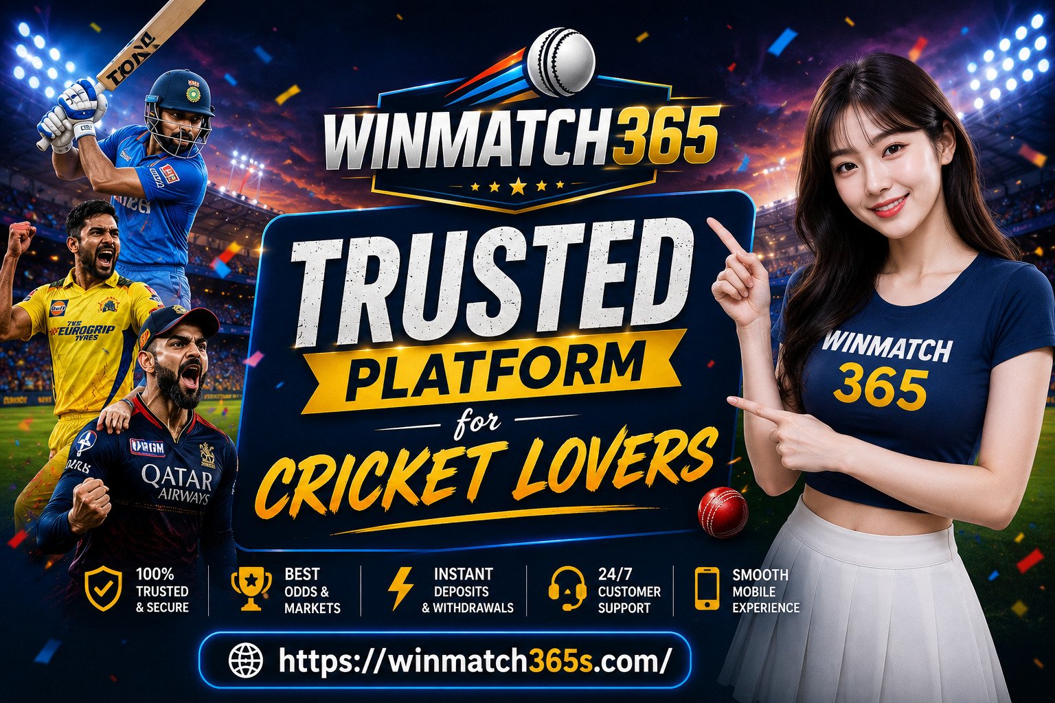 Winmatch365: A Trusted Platform for Cricket Lovers