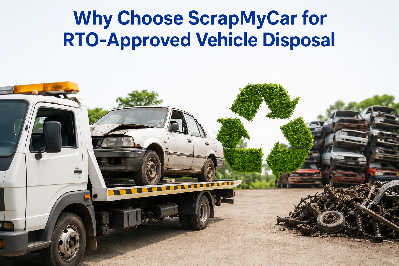 Why Choose ScrapMyCar for RTO-Approved Vehicle Disposal