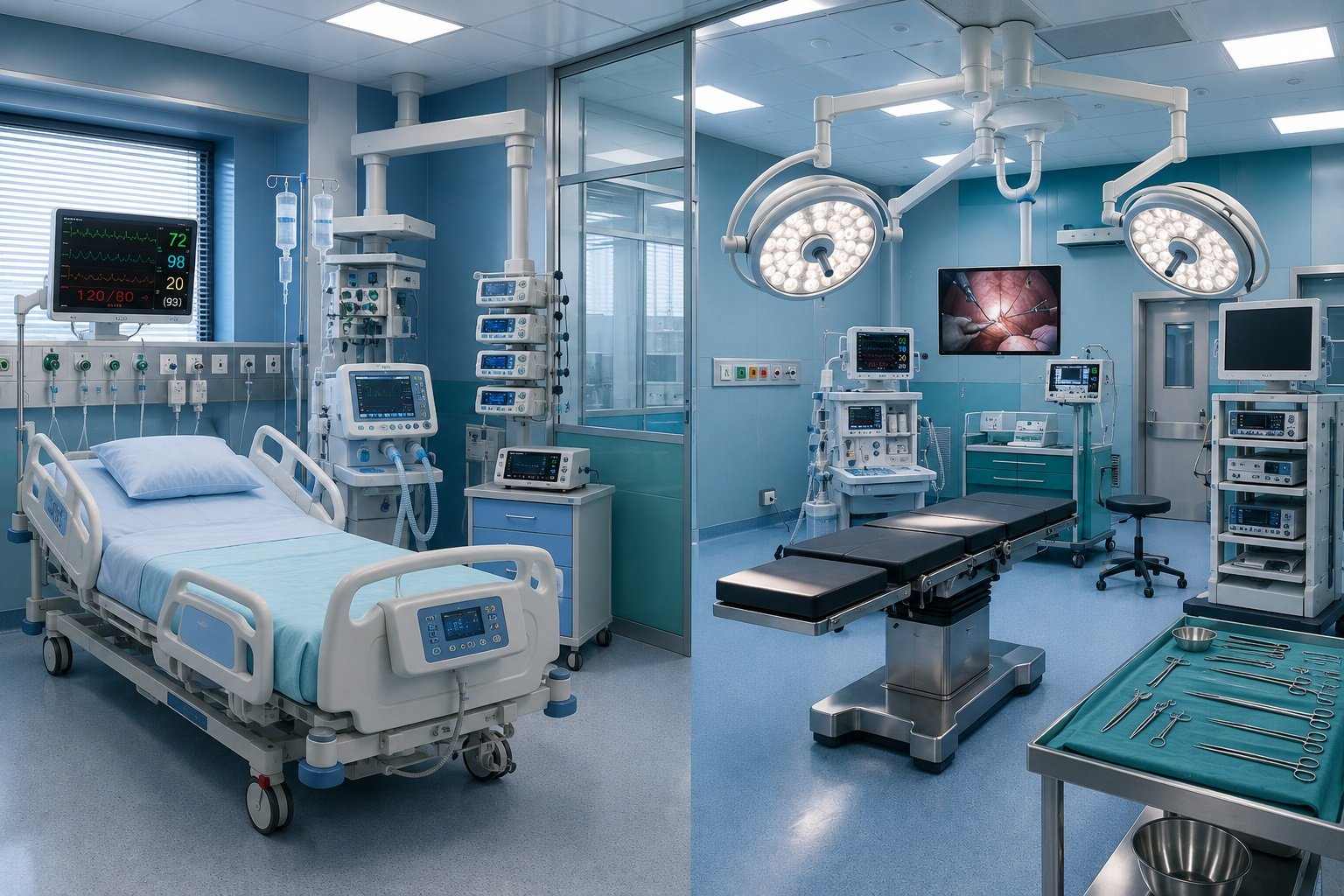 ICU OT Equipment Supplier | Solutions for Modern Healthcare