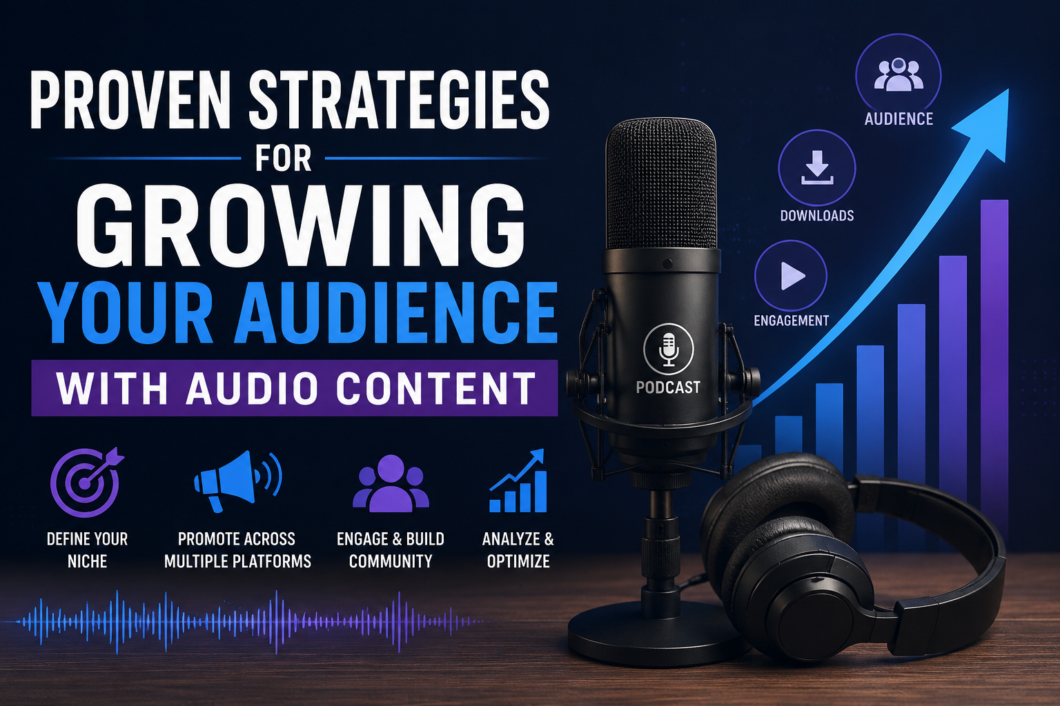Proven Strategies for Growing Your Audience with Audio Content