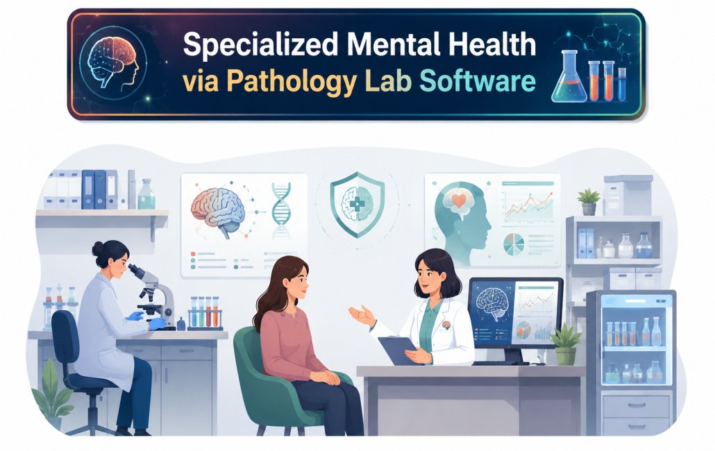 Specialized Mental Health via Pathology Lab Software