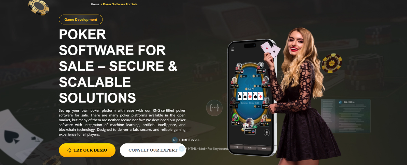 Poker App for Sale: Launch Your Online Poker Business with Ease