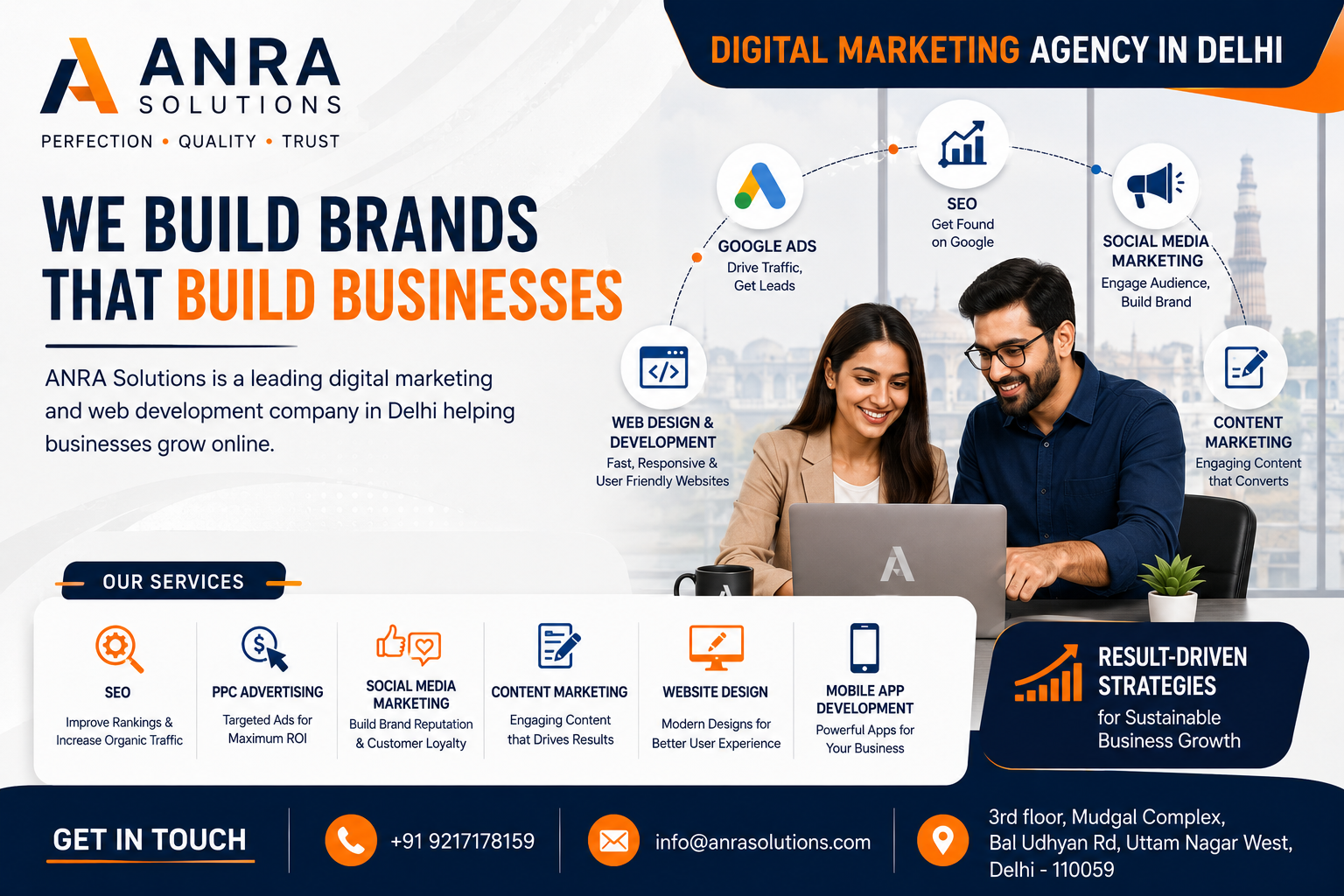 Digital Marketing Agency in Delhi - Results-Driven Online Marketing Services